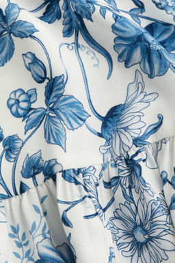 Patterned viscose dress - H&m фото 5