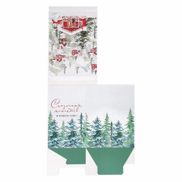 Коробка подарочная новогодняя складная с 3D эффектом «Сказочных моментов», 18×14×23 см