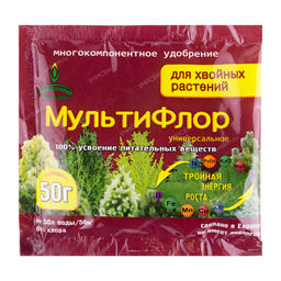 МультиФлор для хвойных растений 50гр (150шт)