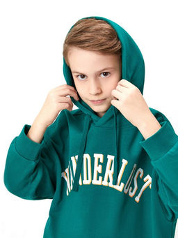 ACOOLA / Джемпер детский для мальчиков Remo темно-зеленый  фото 2