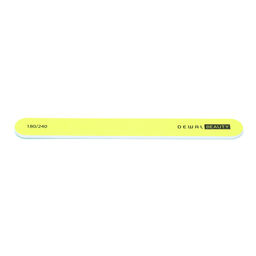 Пилка для ногтей, прямая зеленая 1,9х17,8 см, 180/240 грит DEWAL BEAUTY 9102206