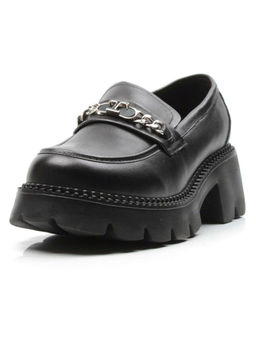 03-5939 BLACK Лоферы женские (натуральная кожа)