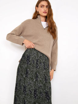 Юбка с плиссировкой - Emka фото 2