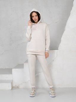 футер 3-х нитка начес Костюм ,экрю - Binita фото 3