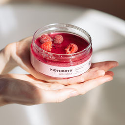 Скраб для тела Малина 150мл - Уютности фото 6