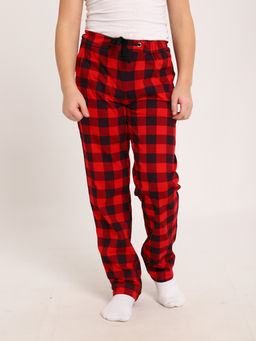 Брюки Матвей красная клетка - Ладошки фото 2