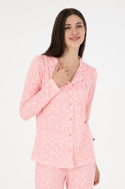 Kad_n Pembe Pijama Tak_m_