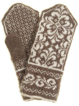 Варежки женские "Орнамент" ПП 3203-13