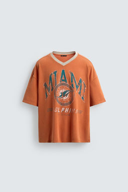 NFL MIAMI DOLPHINS TEXTURED T-SHIRT