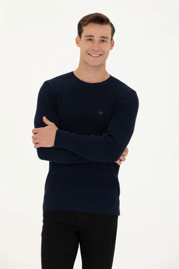 U. S. Polo Assn Мужской темно-синий свитер - U.s. polo assn фото 10