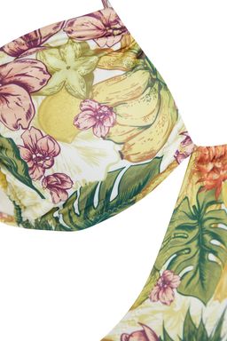 Cicek Desenli Straplez High Leg Mayokini TBESS23MA00012