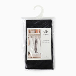 Полотенце Этель Home 40х73 см, цв.чёрный, 100% хл, саржа 190 г/м2 фото 8