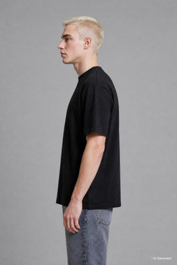 Boxy Fit Bask_l_ Ti__rt - Defacto фото 3