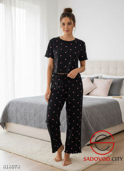 Пижама с штанами женская