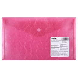 Expert Complete Trend ICEberries Папка-конверт с кнопкой travel 180 мкм лён 12 шт. брусника ЕС211120060