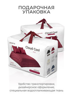 Одеяло "Cloud Cool Wine" 175х200см всесезонное 200г/м2 ЕС-7067