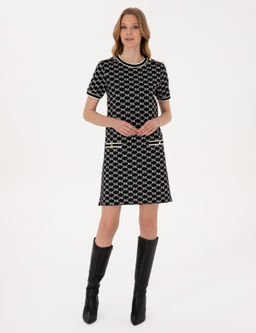 Siyah A Kesim _rme Elbise - Pierre cardin фото 3