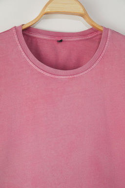 TRENDYOL MAN Gul Kurusu Oversize Kare Kesim Dusuk Omuz %100 Pamuk Basic T-Shirt TMNAW25TS00008 - Trendyolmilla фото 3