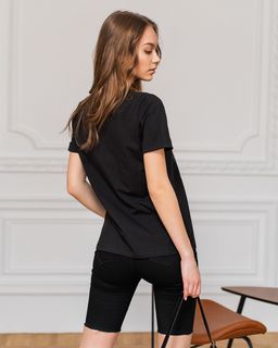 Футболка с шёлковой вставкой FSK112 - Sahar art lab фото 9