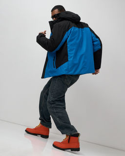 Горнолыжная куртка мужская зимняя голубого цвета 7612Gl - Mtforce фото 17