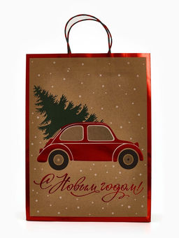 Набор подарочных пакетов «Подарок», 3 шт., 26×30×9 см, 31×40×11.5 см, 18×23×10 см