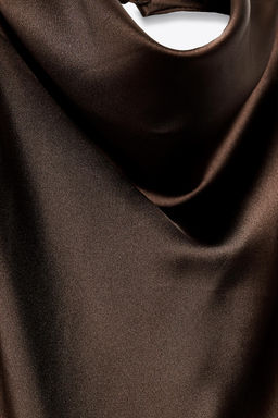 SATIN HALTER TOP - Zara фото 41