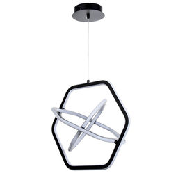 Светильник BayerLux «Денти» LED 130 Вт 6000К черный 40×40×120 см
