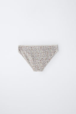 6-14 YEARS / PACK OF SIX FLORAL PRINT BRIEFS - Zara фото 4