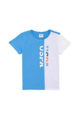 U. S. Polo Assn Детская бирюзовая футболка с круглым вырезом - U.s. polo assn фото 4