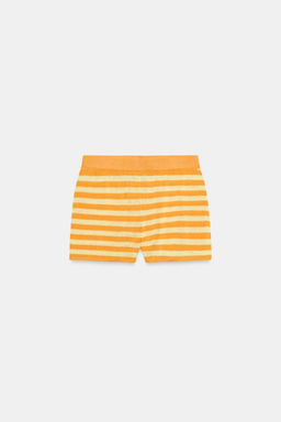 SHORTS PUNTO RAYAS / Naranja / Amarillo - Zara фото 6