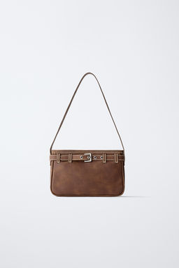 BUCKLE SHOULDER BAG