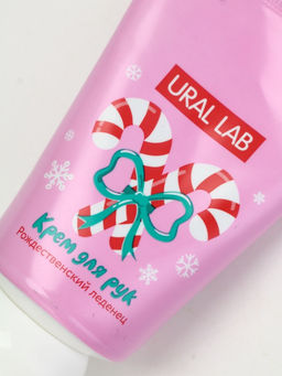 Цена за 3 шт. Крем для рук новогодний, 30 мл, с ароматом рождественского леденца, URAL LAB фото 3