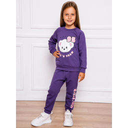 Костюм футер 2х нитка начёс 8027310802 8027310802 купить оптом по цене 666 ?| Фабрика детской одежды Юлла - Youlala фото 7