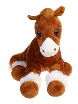 Мягкая игрушка - сумочка Моя лошадка, 28 см
