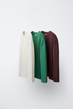 3-PACK OF PLAIN T-SHIRTS