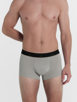 Цена за 2 штуки! Трусы мужские боксеры в сером цвете теплый асфальт 411215