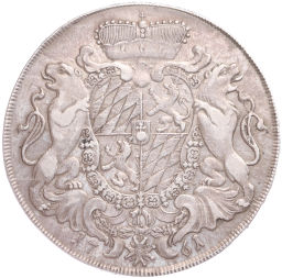 Монета 1 талер 1761 года Бавария