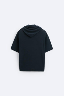 KNIT T-SHIRT WITH NECKERCHIEF - Zara фото 6