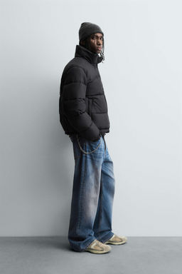 RELAXED FIT PADDED JACKET - Zara фото 12