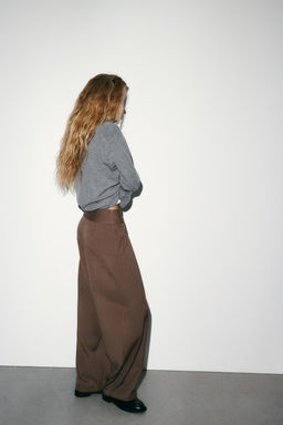 BALLOON PLEAT TROUSERS - Zara фото 15