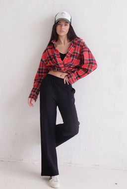 Брюки базовые чёрные - Martichelli фото 22