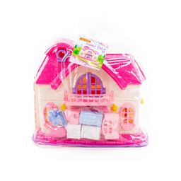 Кукольный домик Сказка с набором мебели (12 элементов) (в пакете) - Полесье фото 6