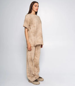 Спортивный костюм #КТ3315 (1), бежевый