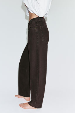 TRF BARREL HIGH-WAIST JEANS - Zara фото 13