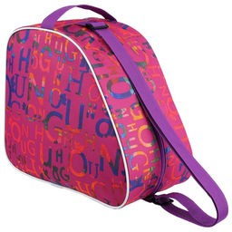 Сумка для ледовых и роликовых коньков, 31х17,5х28 см, цвета МИКС - Simaland фото 17