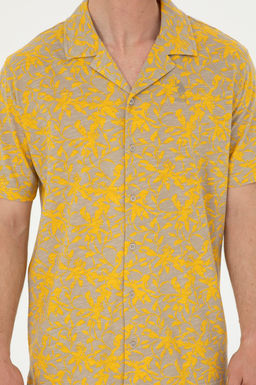 U. S. Polo Assn / Мужская футболка светло-хаки - U.s. polo assn фото 13