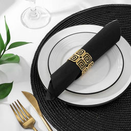 Кольцо для салфетки Греческий, 43,5 см, цвет золотой - Simaland фото 2