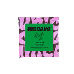 Тёмный на базу, горячий шоколад 75 %
