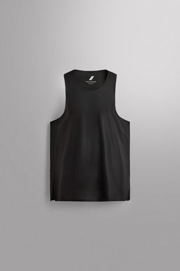 CAMISETA TANK LIGERA RUNNING / Negro