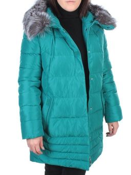 15-298 GREEN Пальто зимнее женское (200 гр. холлофайбера) - Fashion фото 6